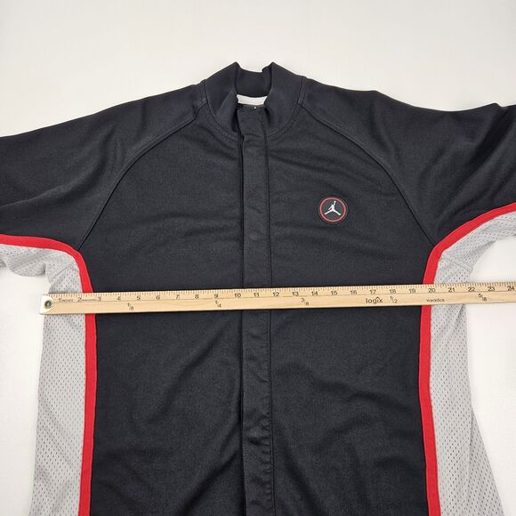 Michael Jordan Jumpman Performance Boy's Large (14/16) Snap Front Jersey Shirt - Picture 8 of 9